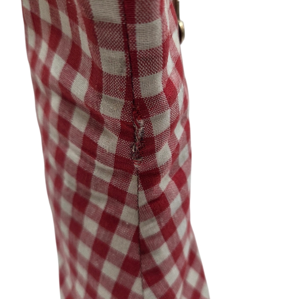 SUGAR THRILLZ Swt Like Cherry Pie Side Zip Platform Ankle Boots Size 8 Red White - Picture 15 of 16